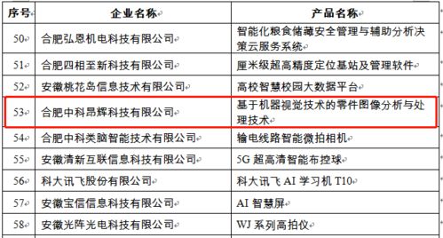 喜報！園區多家企業產品入選安徽省第九批信息消費創新產品名單